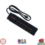 8 Outlet Slim Surge Protector - 3420 Joules, Fireproof Safety Features. Fixed Price $59.99.