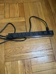 Wiremold J08B0B 8-OUTLET Black Surge Protector Power Strip Mounting Holes. Fixed Price $16.67.