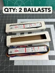 2-PACK Lot Electronic Ballast Ultramax Series T8 GE432MAX-G-N-DIYB 93868. Fixed Price $36.94.