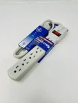 Ge 6-OUTLET Grounded Power Strip With 3-FOOT Cord 57244 New. Fixed Price $12.38.