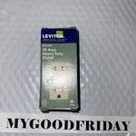Leviton 16352-I 20A 125V 2-POLE 3-WIRE 14 10 Ga. Ivory Thermoplastic Outlet. Fixed Price $10.99.