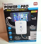 Bell Howell Power Pro As Seen Tv Change 6 Devices At Once. Fixed Price $22.00.