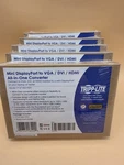 5 Tripp Lite P137-06N-HDV Mini Displayport To Hdmi/dvi/vga Adapter New Box. Fixed Price $59.96.