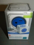 Allocacoc Powercube Original Blue/wht 4-OUTLET 2-USB-2.0A/5V Resettable Fuse. Fixed Price $15.97.