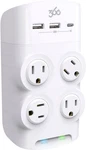 360 Electrical REVOLVE45, Rotating OUTLETS/2 Usb-a And Usb-c 1080 Joule.... Fixed Price $59.99.