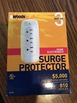 Woods 03C0397 3-OUTLET Surge Protector Wall Adapter, 810 Joules. Fixed Price $13.99.