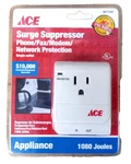 Sealed Ace Surge Suppressor Phone Fax Modem Network Protection 1080 Joules. Fixed Price $7.95.