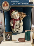 Santa's Power Snowman 6 Outlet Wall Adapter Turn 1 Into New Box B2. Fixed Price $14.03.