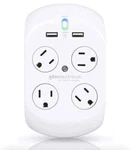 Two Electrical 4 Outlet Surge Protector W/usb Ports (36037-6CA2ES) White. Fixed Price $24.95.