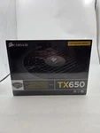 Corsair CMPSU-TX650 Watt Atx Power Supply Enthusiast Series New Sealed. Fixed Price $144.97.