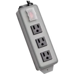 Tripp Lite 3 Outlet Power Strip 6FT Cord Lighted Switch Gray Ul 15A Circuit B.... Fixed Price $60.99.