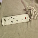Witeem Power Strip Surge Protector, 10 Outlets, 4 Usb. Fixed Price $9.50.