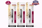 Zebra Stylus Pen 3 Pack 2-IN-1 Ballpoint Expandable 0.7MM Black Ink. Fixed Price $19.67.