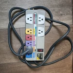 Monster HT700 Home Theatre Powercenter Surge Protector Outlet. Fixed Price $17.00.