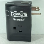 Tripp-lite The Traveler Notebook Portable Surge Protector Wall 2-OUTLET. Fixed Price $11.41.