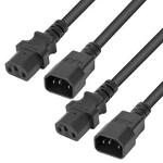 Tripp Lite Pdu Power Cords C13 P-lock C14 Heavy-duty 15A 250V 14AWG 4FT Black. Fixed Price $27.37.