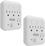 Kmc Smart 2-PACK, 4-OUTLET Plug Wifi Wall Tap, Energy Monito.... Fixed Price $31.67.
