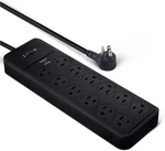 Heavy-duty Surge Protector Power Strip 4000 Joules, 12 Outlets, 8FT Cord. Fixed Price $36.99.