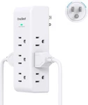 Surge Protector Outlet Extender With Rotating Plug, 9 Ac Multi Wall. Fixed Price $18.39.