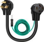 1.5FT 4 Dryer ADAPTER,250V 3PRONG Connector W/ground Wire. Fixed Price $21.99.