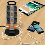 Regleta De Enchufes Protector Contra Sobretensiones 14 Salida Puerto Usb Carga. Fixed Price $36.53.