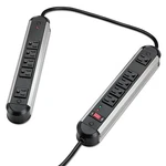 Fellowes 10-OUTLET Metal Split Surge Protector, 6 Foot Cord, 1,250 Joules (99082. Fixed Price $73.22.