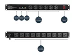 Startech.com RKPW161915A 19IN 1U Rackmount Outlet Pdu Power Distribution Unit. Fixed Price $90.49.