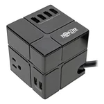 Tripp Lite Surge Protector Outlet Usb-a Power Black TLP366CUBEUSBB. Fixed Price $63.20.