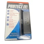 Tripp Lite TLP4BK It! Outlet Surge Protector Direct Plug-in 670 Joules. Fixed Price $11.00.