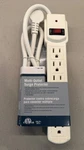 Multi-outlet Surge Protector 15A, 6 3FT Cord New. Fixed Price $17.09.