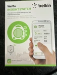 Belkin Wemo Insight Switch Smart Wi-fi Home Remote Power Plug F7C029. Fixed Price $6.25.