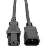 Tripplite P004L02 2FT Power Extension Cord C14 To Locking C13 M-f. Fixed Price $26.13.