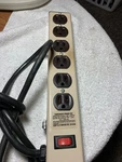 Temporary Power Tap, 6-OUTLET Heavy Duty Strip 6M15-6 125V 15A. Fixed Price $15.00.