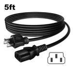 5FT Ul Ac Power Cord For Pyle P3001BT Wireless Hybrid Amplifier Receiver 3000. Fixed Price $6.74.
