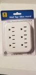 Outlet Wall Electrical Power Surge Protector 15A 125V 60HZ 1875W Max. Fixed Price $9.89.