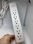 Insignia NS-PWS5601-WH 6-OUTLET Surge Protector White. Fixed Price $16.00.