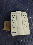 6 Swivel Surge Protector, Ac Outlets, $300,000 Connected Equip. Fixed Price $20.00.