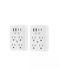 Commercial Electric Ce 10 In Surge Wall Tap Usb Ports 2-PACK Outlet Plugs. Fixed Price $10.00.