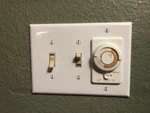24 Hour Mechanical Wall Convert Light Switch Timer 59745WD White, New, Usa. Fixed Price $10.13.