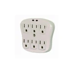 Satco 6 Outlet Plug In Surge Protector CD/1 Model Number 91-223-SAT. Fixed Price $36.31.