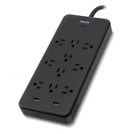 Philips 10-OUTLET Surge Protector Usb Ports 6FT Braided Cord. Fixed Price $22.99.
