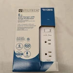 Utilitech 6 Ft Usb Charger With Surge Protection. Fixed Price $21.00.