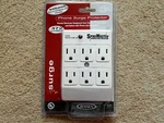 Jensen Spikemaster 6-OUTLET Phone Surge Protector Model SM-WG6T. Fixed Price $9.99.