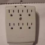 Belkin Surge Protector Outlets White Wall Mount 15A 125V 1875J F9H620-TCW. Fixed Price $11.87.
