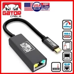 Usb-c 3.1 Gigabit Ethernet Lan RJ45 1000MBPS Network Adapter For Pc Mac Android. Fixed Price $12.99.