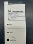 Gordon Kapes BP-2A Power Failure Transfer Unit 48VDC 24VAC 130MA. Fixed Price $15.74.