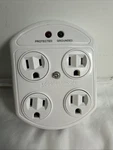 Electrical 36035-W Revolve Protector & Rotating Outlet Adapter White/used. Fixed Price $7.69.
