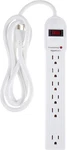 Amazonbasics 6-OUTLET Surge Protector 790 Joule Power Strip MW1702W. Fixed Price $18.60.