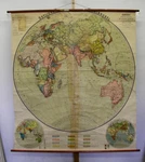 Wall Map Eastern Hemisphere Globe 175X196CM 1910 Vintage. Fixed Price $856.51.