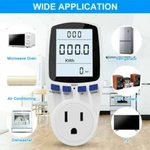 Lcd Power Watt Meter Plug Consumption Electricity Usage Energy Amps Volt Monitor. Fixed Price $13.26.